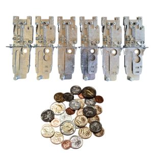 Fully Galvanized Coin Mechanisms